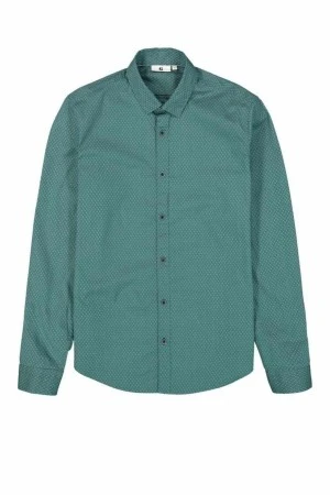 GARCIA Πουκάμισα ανδρικά T41280_men`s shirt ls - Μέντα