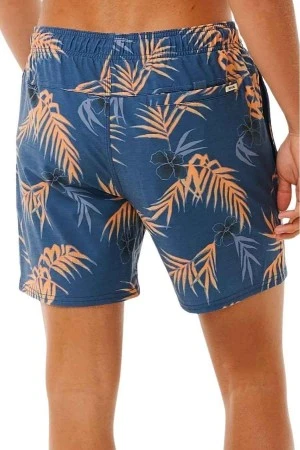 RIP CURL SURF REVIVAL FLORAL VOLLEY - BLUE