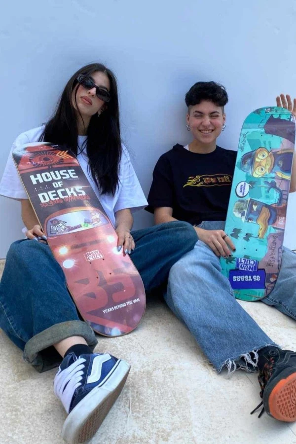 NEW CULT σανίδα Skateboard - Not A duck - Medium concave