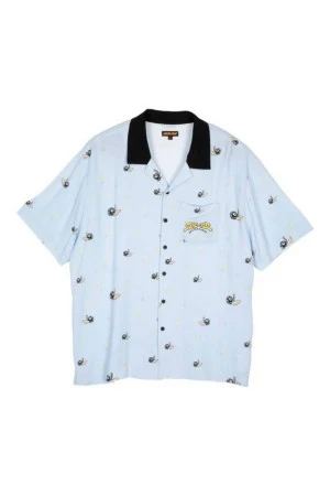 SANTA CRUZ Πουκάμισα Winkowski Surf SS Shirt - ΜΠΛΕ