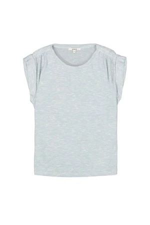 GARCIA Women's T-Shirt E50209_ladies T-shirt ss - BLUE