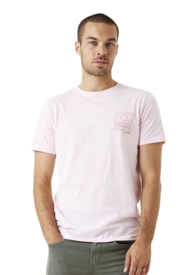 GARCIA T-Shirts F51001_men`s T-shirt ss - PINK