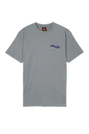 SANTA CRUZ T-Shirts ΑΝΔΡΙΚΑ Knibbs Invasion Hand Strip T-Shirt - ΓΚΡΙ