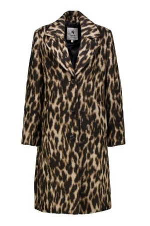GARCIA Παλτό GJ500917_ladies outdoor jacket - ANIMAL PRINT