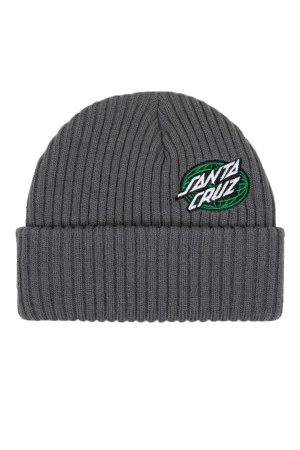 SANTA CRUZ Σκούφοι Global Oval Dot Beanie - GREY
