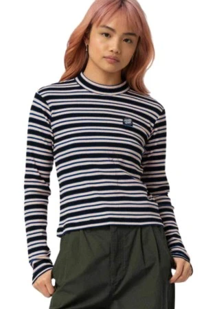 SANTA CRUZ Μακρυμάνικες Μπλούζες Opus Dot Mock Neck LS Top - MULTI