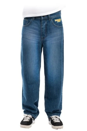 HOMEBOY Τζιν X-TRA BAGGY WISKERS DENIM - DENIM