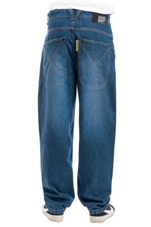 HOMEBOY Τζιν X-TRA BAGGY WISKERS DENIM - DENIM
