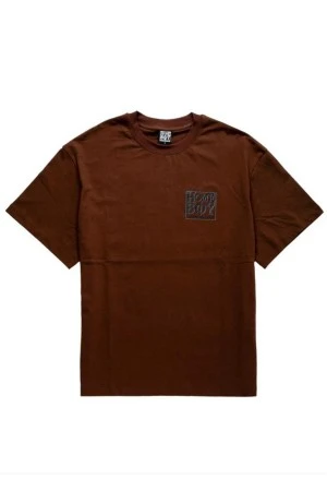 HOMEBOY T-Shirt OLD SCHOOL TEE - ΚΑΦΕ