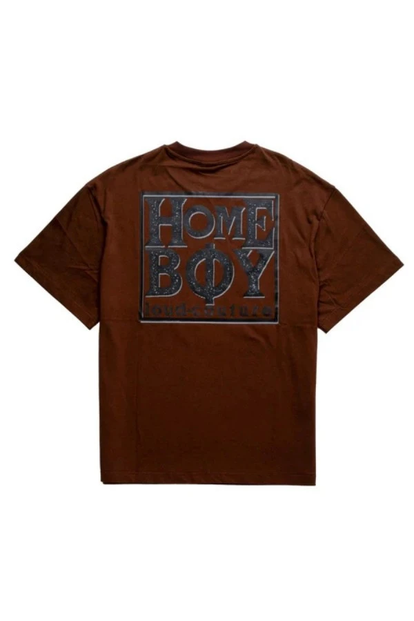 HOMEBOY T-Shirt OLD SCHOOL TEE - ΚΑΦΕ