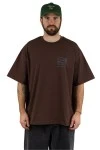 HOMEBOY T-Shirt OLD SCHOOL TEE - ΚΑΦΕ