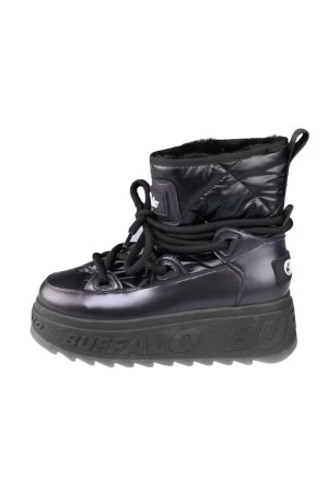 BUFFALO Γυναικεία Μποτάκια Χιονιού ELIZA SNOW BOOT - ΜΑΥΡΟ
