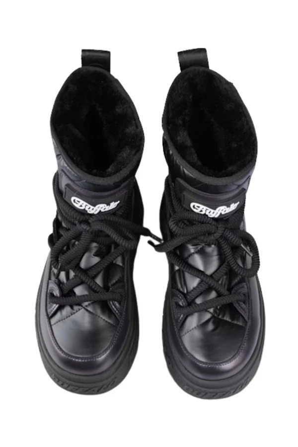 BUFFALO Γυναικεία Μποτάκια Χιονιού ELIZA SNOW BOOT - ΜΑΥΡΟ