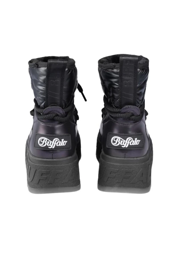 BUFFALO Γυναικεία Μποτάκια Χιονιού ELIZA SNOW BOOT - ΜΑΥΡΟ