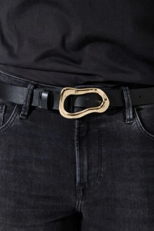 GARCIA Ζώνες H50135_ladies belt - BLACK