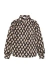GARCIA Πουκάμισα I50233_ladies shirts ls - ΜΑΥΡΟ