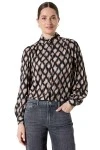 GARCIA Πουκάμισα I50233_ladies shirts ls - ΜΑΥΡΟ