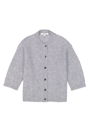 GARCIA Πουλόβερ I50250_ladies cardigan - GREY