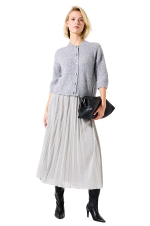 GARCIA Πουλόβερ I50250_ladies cardigan - GREY