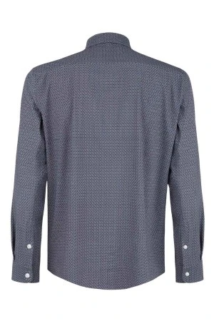 SEINSE Πουκάμισα CAMICIA M/L CI1071SS - BLACK