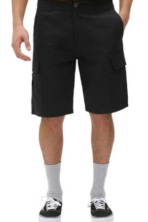 DICKIES Shorts - Βερμούδες MILLERVILLE SHORT-ΜΑΥΡΟ