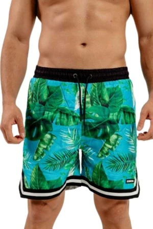 BEE UNUSUAL Μαγιό Ανδρικό Jungle Board Shorts - MULTI