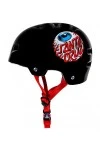BULLET Κράνη Bullet x Santa Cruz Helmet Eyeball Youth - ΜΑΥΡΟ