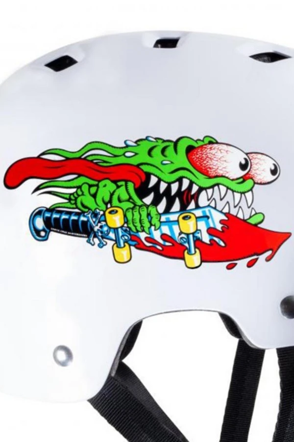 BULLET Κράνη Bullet x Santa Cruz Helmet Slasher Youth - ΛΕΥΚΟ