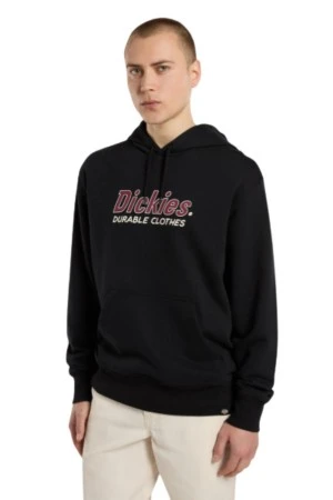DICKIES Φούτερ με Κουκούλα WILLISTON HOODIE - ΜΑΥΡΟ