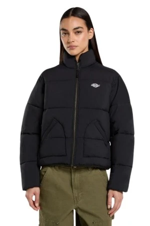 DICKIES Μπουφάν SUMMERDALE PUFFER - ΜΑΥΡΟ