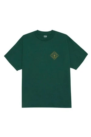 OBEY T-Shirts OBEY EARTH DEFENDERS TEE - GREEN