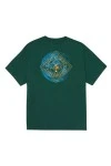 OBEY T-Shirts OBEY EARTH DEFENDERS TEE - GREEN