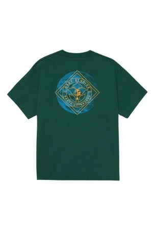 OBEY T-Shirts OBEY EARTH DEFENDERS TEE - GREEN