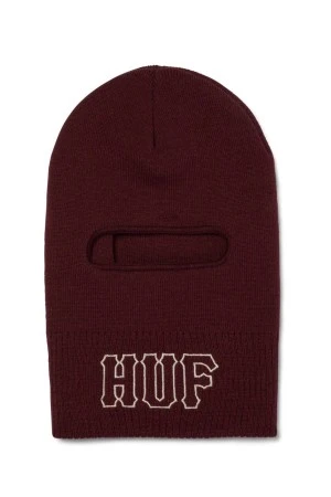 HUF Σκούφοι VOGEL BALACLAVA - BURGUNDY