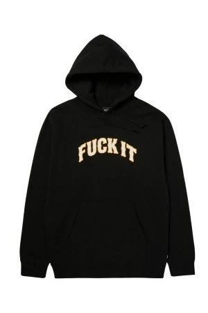 HUF Φούτερ με Κουκούλα BALBOA P/O HOODIE - ΜΑΥΡΟ