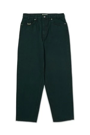 HUF Παντελόνια CROMER WASHED PANT - ΠΡΑΣΙΝΟ