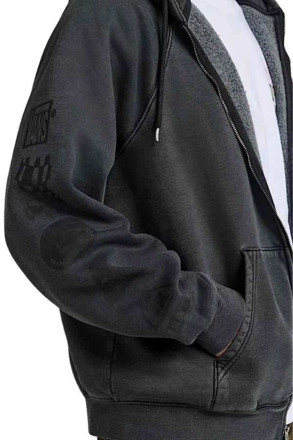 VANS Ανδρικές Ζακέτες MTE TEAMTEAM FULL ZIP - BLACK