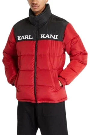 KARL KANI Μπουφάν RETRO ESSENTIAL PUFFER JACKET - RED