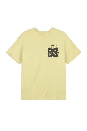 GRIMEY T-Shirts THE SWARM DC SHOES X GRIMEY RAW HONEY REGULAR TEE - YELLOW