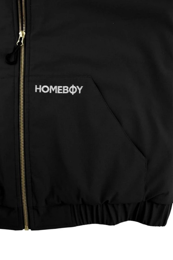 HOMEBOY Μπουφάν GRAVEL JACKET - ΜΑΥΡΟ