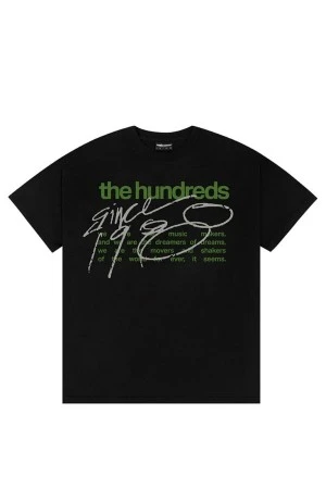 THE HUNDREDS Ανδρικό T-Shirt Since Forever - ΜΑΥΡΟ