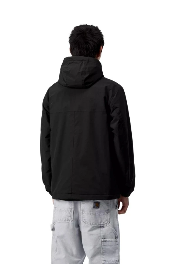 CARHARTT WIP Ανδρικό Αντιανεμικό Πουλόβερ- ΜΑΥΡΟ