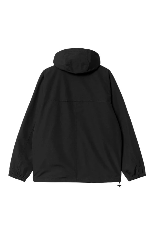 CARHARTT WIP Ανδρικό Αντιανεμικό Πουλόβερ- ΜΑΥΡΟ