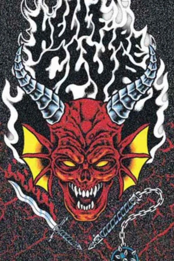 MOB GRIP Griptapes STRANGER THINGS HELL FIRE - Multi