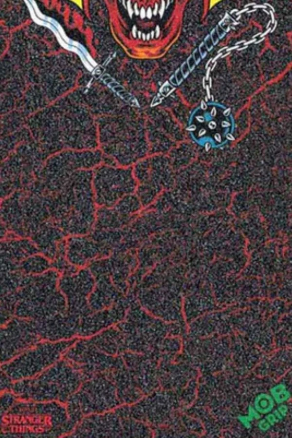 MOB GRIP Griptapes STRANGER THINGS HELL FIRE - Multi