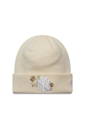 NEW ERA Σκούφοι WMNS SEQUIN ROSE BEANIE NEYYAN LTC - BEIGE