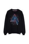 Santa Cruz Men's Natas Panther Knit Crew Sweater - Black