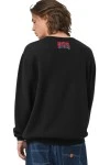Santa Cruz Men's Natas Panther Knit Crew Sweater - Black