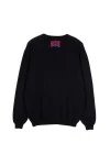 Santa Cruz Men's Natas Panther Knit Crew Sweater - Black
