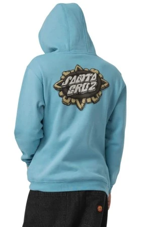 Santa Cruz Ανδρικό Φούτερ Aztec Dot Hood – Γαλάζιο